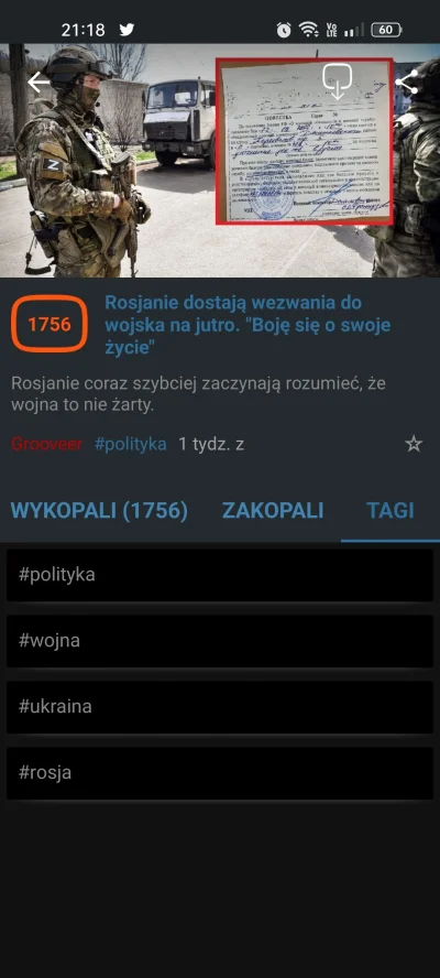 Grooveer - @ArtBrut te znalezisko trafiło w gorące mimo dodanego tagu polityka przez ...