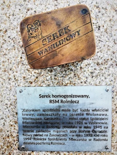 oszty - W Radomiu stoi pomnik serka homogenizowanego (ʘ‿ʘ)
#radom #ciekawostki #hehe...