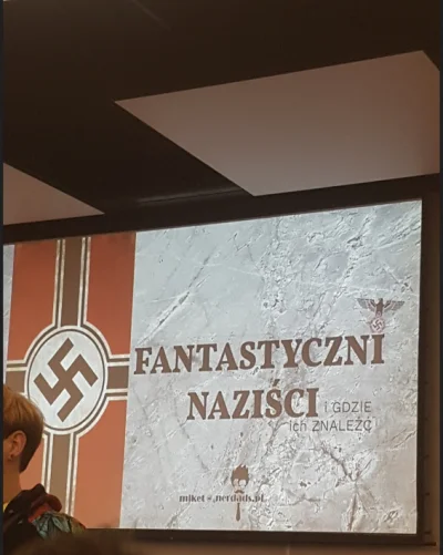 Mistborn - @Obi-Lan_Kretyni: Znalazłem zdjęcie z tej prelekcji wraz z autorem prezent...