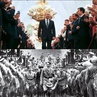 contrast - #putler #putin #hitler #rosja #raszyzm #russizm #memy