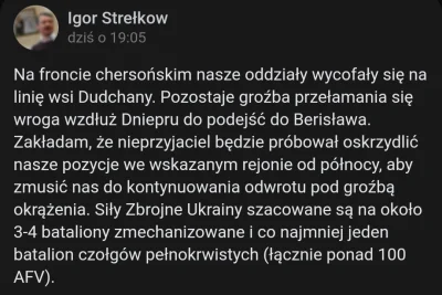 pijmleko - #ukraina #rosja #wojna
#girkin

M00bilizator aktualizuje sytuację