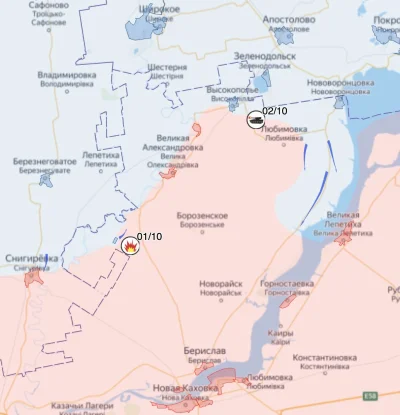 waro - Rosyjski bloger podaje, że siły ukraińskie miały się przesunąć 30km w kierunku...