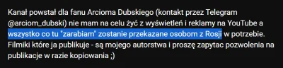 tentin_quarantino - @panKrzysztofKrawczyk: opis jego kanału na YouTube: