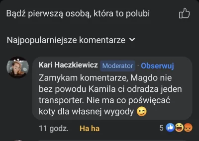 a2t1 - Ale ta grupa jest z-----a xD Moderatorki z kocim zapaleniem mózgu wiecznie wie...