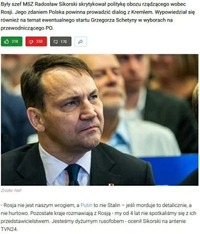 Volki - @Moisze 
 Ale ty wiesz że Tusk robił to w ramach obowiązków służbowych szefa ...