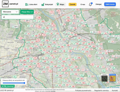 zametr - Dodaliśmy wyszukiwarkę ulic do naszej mapy cen nieruchomości.

https://zam...