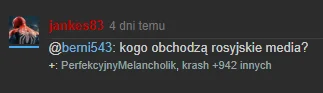 Wolfman91 - Paczcie, pokazujo ich w russkiej TV! Hańba! No chyba, że pokazujo naszych...