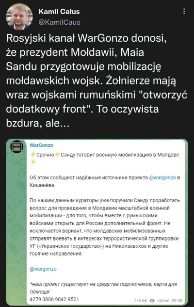 OBAFGKM - Kiedy grozisz światu atomem, ale równocześnie srasz ze strachu przed mołdaw...