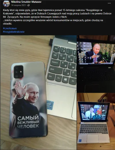 cyberchosnek - Czyli przyznaje się, że Putin czuwa nad jej pracą... ( ͡° ͜ʖ ͡°)
#ros...