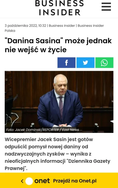 Kismeth - A może sasin ma IQ 300 i zrobił dźwignie na WIG20, a wcześniej zorganizował...