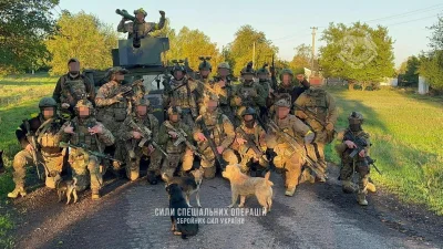 Mikuuuus - Foto: Dowództwo Sił Operacji Specjalnych Sił Zbrojnych Ukrainy

#ukraina...
