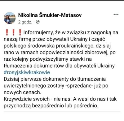 OsraneMajtyXD - na szczęście jest w Krakowie dość innych tłumaczy rosyjskiego xD
#ros...