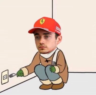 NightBosman - #f1 Leclerc chciał walczyć z Maksem o tego majstra jak on sobie nawet z...