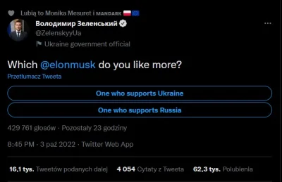 Tumurochir - Elon właśnie dostał plaskacza na ryj od chada Zełenskiego xD

#rosja #...