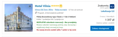 SynMichaua - @fakt22: Jest spoczko, teraz nawet taniej bo nie wakacje. Cena za 3 noce...