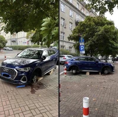 czachon - @PunIntended: parking na warszawskiej ochocie, która jest niedaleko lotnisk...