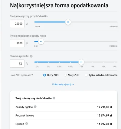 charlie1919 - @zibizz1: nawet jak ktoś zarabia 20k netto to nie ma sporej różnicy, no...