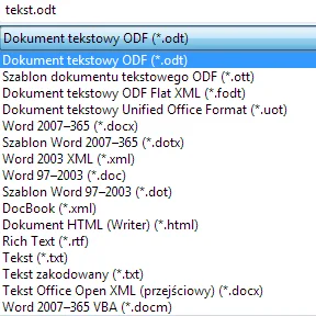 kabiz - Darmowy Libre Office bez problemu potrafi zapisać do formatu Worda. Niepopraw...
