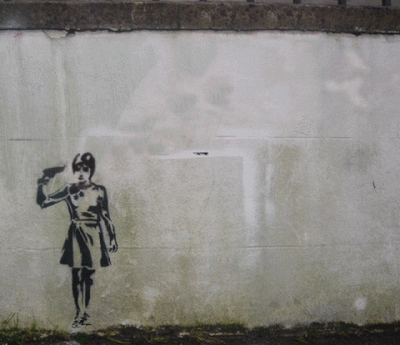 ef4L - Chwile ulotne.
#banksy