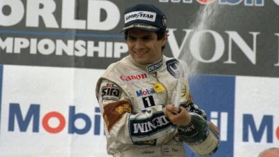 R.....8 - Wygrana Nelsona w GP Niemiec 1987 była jego siedemnastym zwycięstwem w kari...