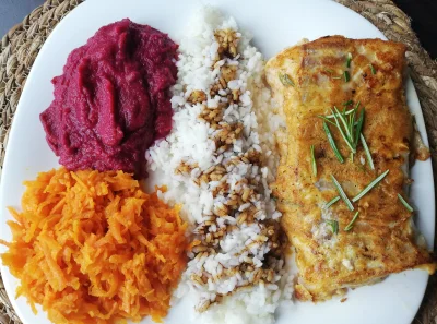 arinkao - Ryba, ryż, warzywa (ʘ‿ʘ)

#gotujzwykopem #arinkaofood