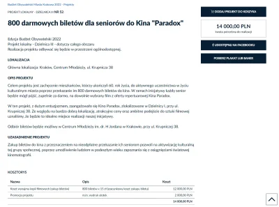 Krs90 - #krakow #budzetobywatelski #oswiadczenie 
Nie no, niektóre propozycję to jes...