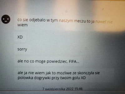 ambro90 - @ambro90 poza tym, że powinienem mieć lekko 50/80 to nawet mi bramek nie za...