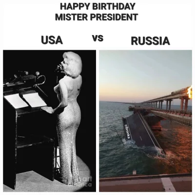 cibronka - Popełniłem małego mema z okazji urodzin JE Włodzimierza Putina (⌐ ͡■ ͜ʖ ͡■...