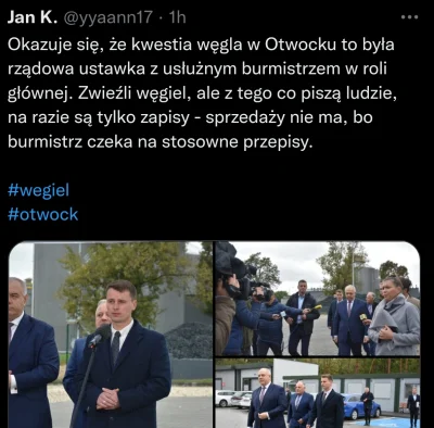 jaroty - No i się wyjaśniło, dlaczego wczoraj w TVN24 typek z Otwocka tak właził rząd...