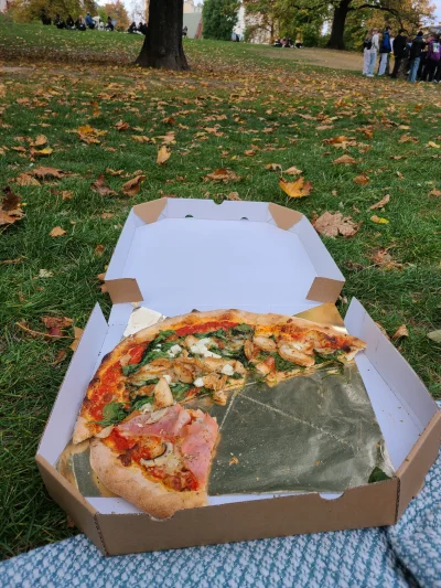 JcL - @LubieKiedy: dziękuję, jesienny piknik umiliła pizza od @LubieKiedy (⌐ ͡■ ͜ʖ ͡■...