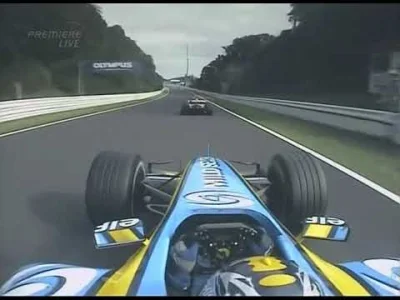 Gentleman_Adrian - Fernando Alonso jadąc po zewnętrznej przy prędkości 290 km/h wyprz...