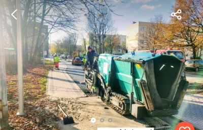 Poldek0000 - @Davy27: jeszcze 15 lat temu prawie nie było malych rozściełaczy asfaltu...