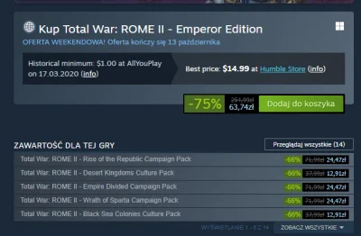 Padaj - Czy w Total War Rome 2 da się grać bez kupowania kilkunastu dodatków za wielo...