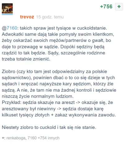 rzep - Ponad 700 osób zaplusowało komentarz @trevoz , który nawołuje do tego by polit...