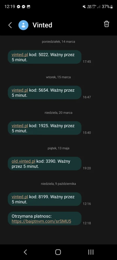 Eimin - @Eimin: sms niby od vited, ale ten link to podwjrzany :D