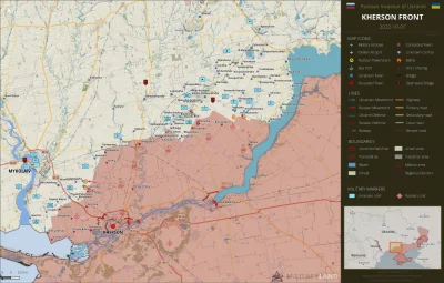 JanLaguna - Sytuacja na Chersońszczyźnie, sytuacja z 7 października ( ͡° ͜ʖ ͡°)