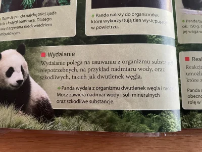 fuuYeah - Czyli że co, pandy nie srajo?
Książka do biologii, 5 klasa podstawówki. Ucz...