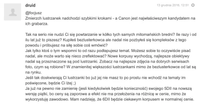 MirkoSyrko - Tak sobie czytam stare komentarze pod recenzjami aparatów. Niektóre źle ...
