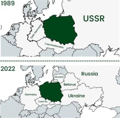 vegetka - Żadne państwo graniczące z Polską przed 1990 rokiem nie istnieje. 

#ciek...