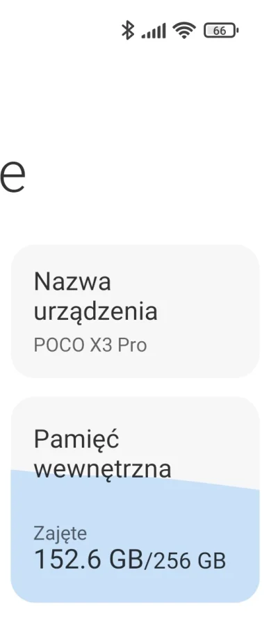 DzikiBomber - @L3gion: pamięć w moim telefonie, ale ja dałem za swojego 1000zł więc m...