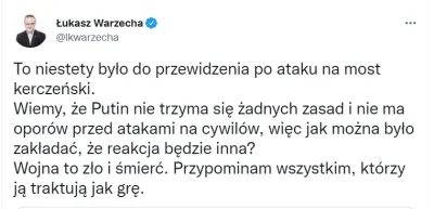 JPRW - Szczekanie Ukrainy przy moście krymskim sprowokowało Rosję.
#ukraina #wojna #...