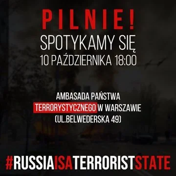PolskaOdMorzaDoMorza - Dziś o 18 zjazd pod ruskim burdelem na belwederskiej
#ukraina...