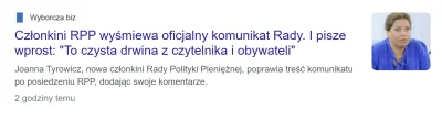 mickpl - Wycofuję swoją kandydaturę do RPP. Pani Profesor Tyrowicz (specjalnie z duże...