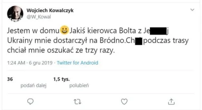 Przemosz64 - Zresztą to nie pierwszy raz Kowala i jego problemów.