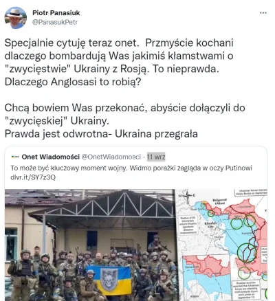 JPRW - @TheSznikers: Ukraina u Panasiuka przegrywa nieodwracalnie tak mniej więcej ra...