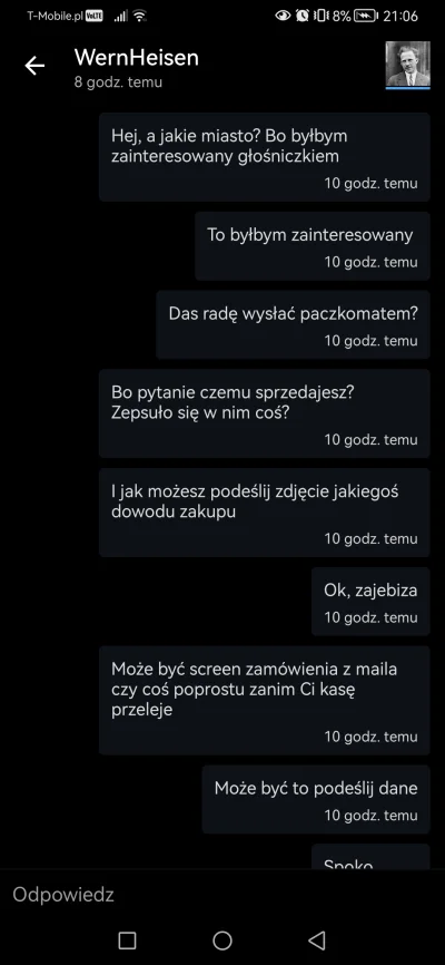 Badalabandalad - @DobryDzienDobry: i tu konwersacja. Jednak po blokadzie zostały tylk...