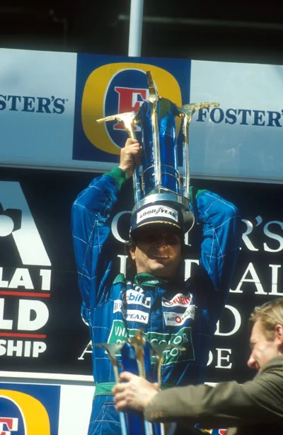 R.....8 - Swoje 22-e zwycięstwo Nelson Piquet osiągnął podczas GP Australii 1990, tuż...