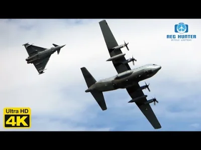 RegHunter - Pokaz przechwycenia C-130 Herculesa i zmuszenia go do lądowania przez dwa...