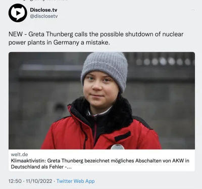 151346136 - #gielda #energycrisis 
Nawet Greta wspiera atom

https://twitter.com/f...