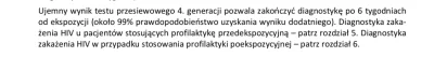 Siaragitara - @Jamniki2: nie, test czwartej generacji jest rozstrzygający po 6 tygodn...